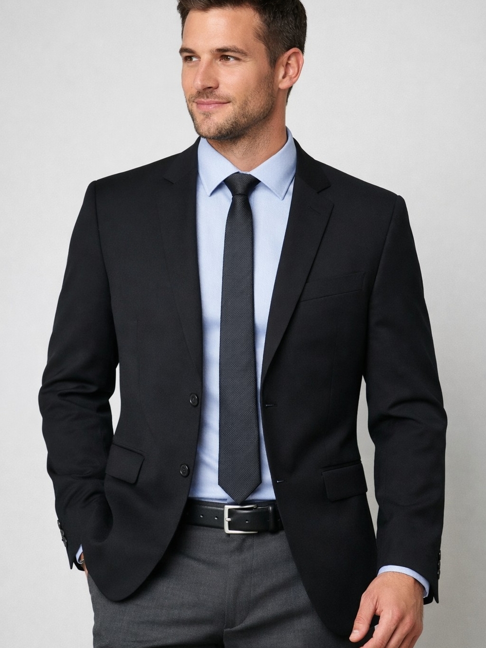 RW&CO Tailored Fit Wool‑Blend Blazer – Size 38C – New With Tags
RW&CO blazer 38C